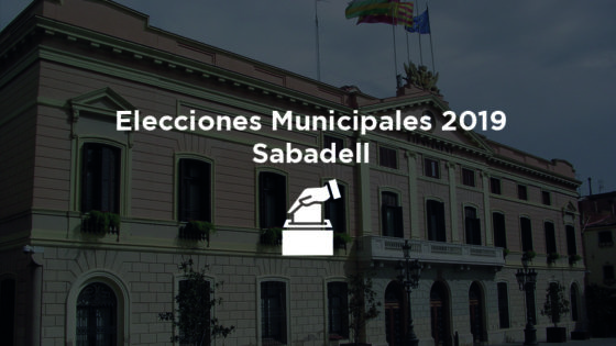 foto de elecciones municipales sabadell 2019